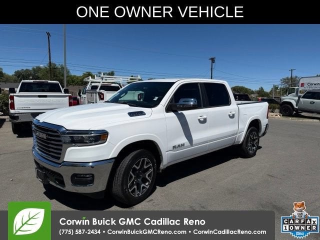 2025 RAM 1500 Laramie in Other — front three-quarter view