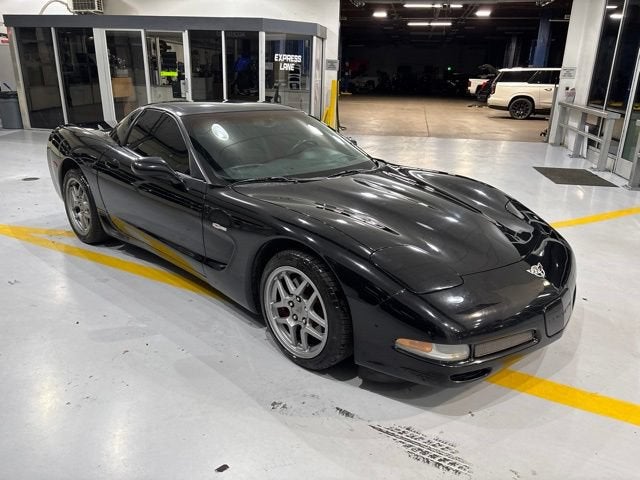 2003 Chevrolet Corvette — rear three-quarter view