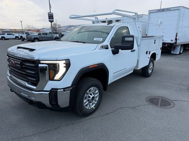 2026 GMC Sierra 2500 HD Pro in Summit White — front three-quarter view