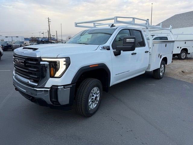 2026 GMC Sierra 2500 HD Pro in Summit White — front three-quarter view