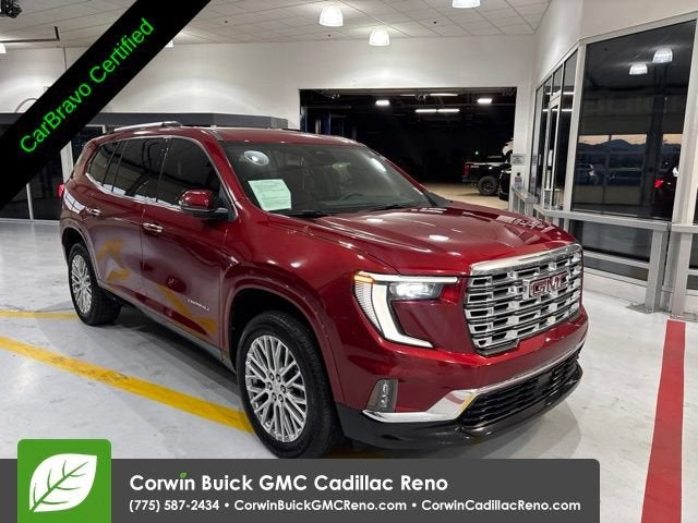 2025 GMC Acadia — rear three-quarter view