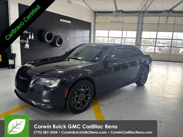 2018 Chrysler 300 300S AWD in Gray — front three-quarter view