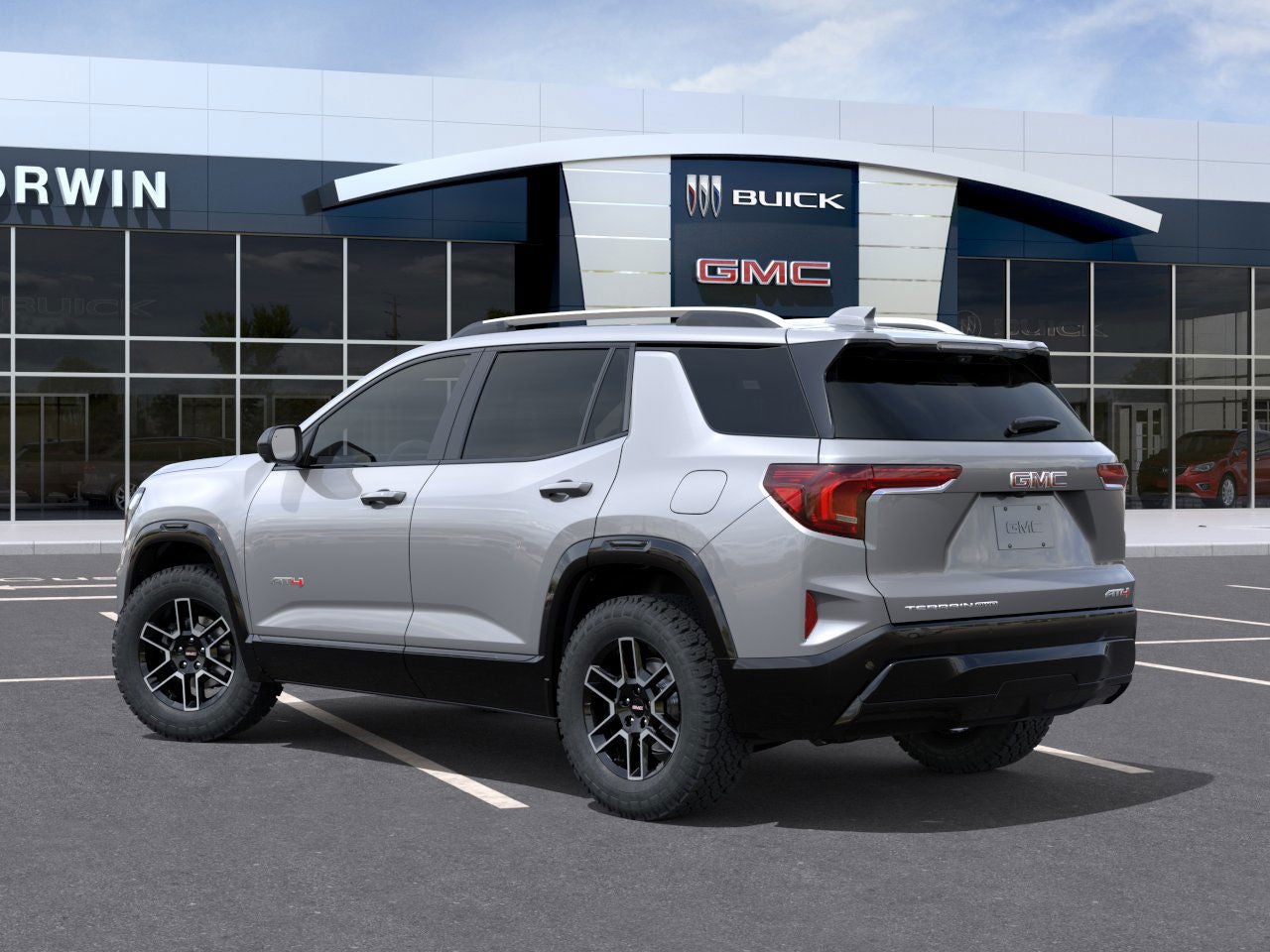 2026 GMC Terrain — rear three-quarter view