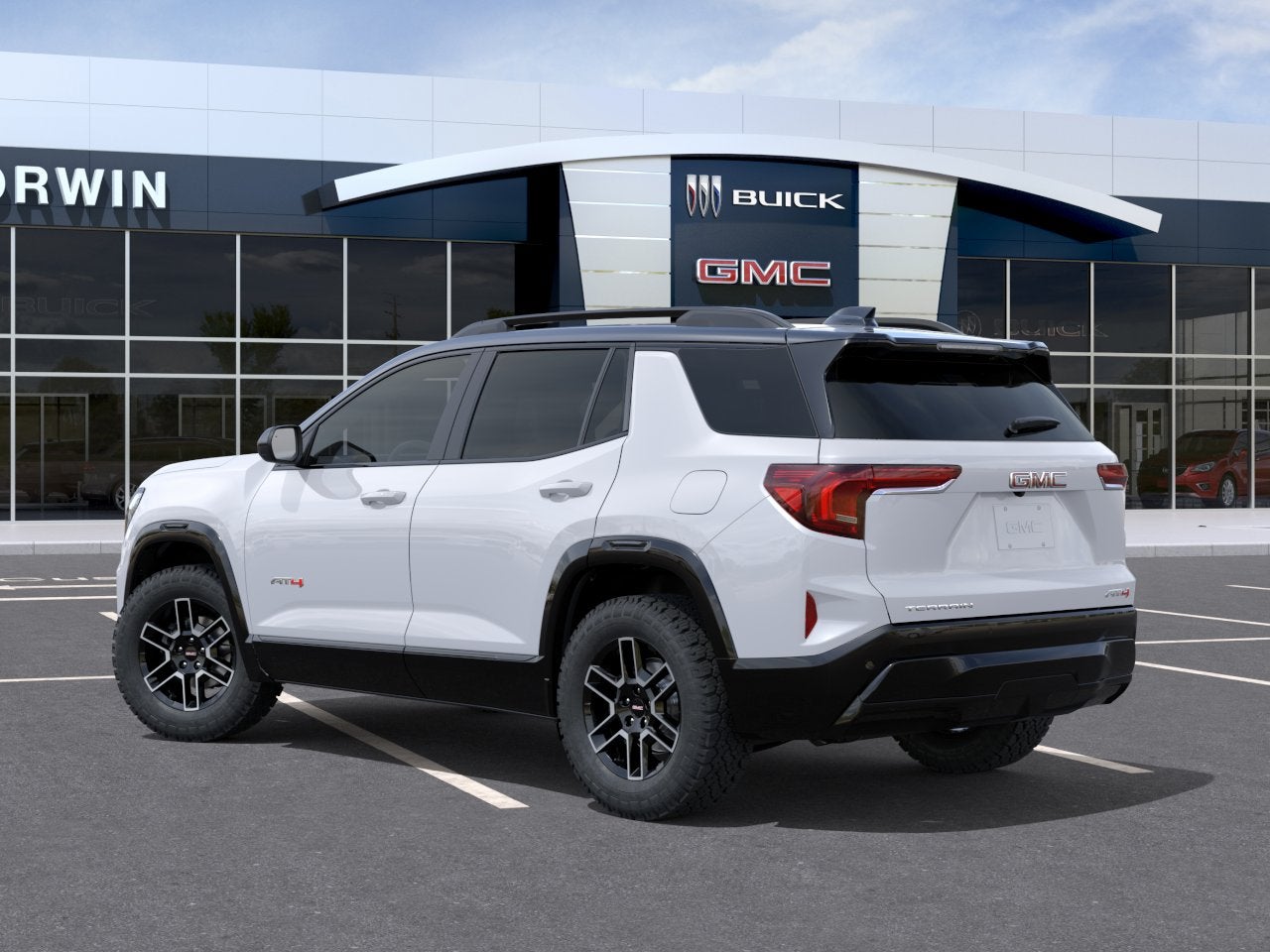2026 GMC Terrain — rear three-quarter view