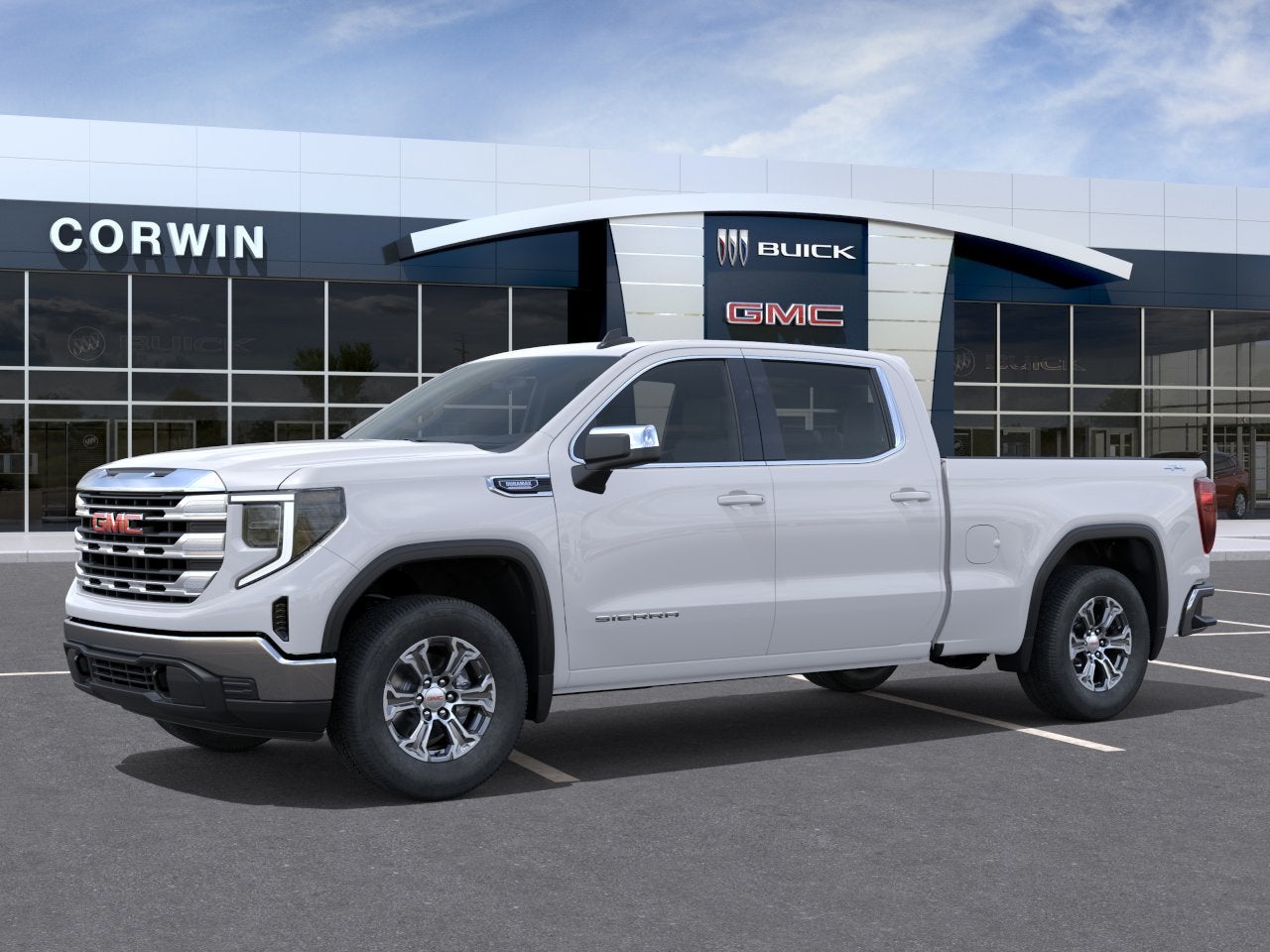 2026 GMC Sierra 1500 — side profile view