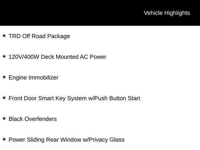 2023 Toyota Tacoma — detail view