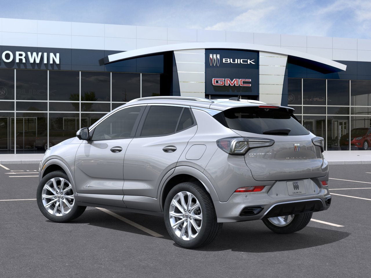 2026 Buick Encore GX — rear three-quarter view